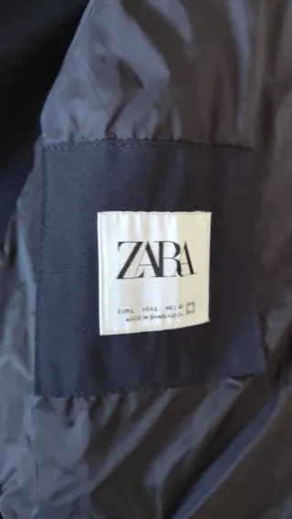 Chaqueta Zara Acolchada Hombre Talla L
