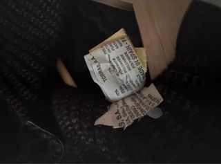 Chaqueta Vintage Lana y Cuero