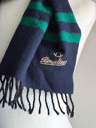 Sciarpa Borsalino Unisex Blu e Verde