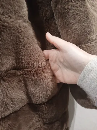 Abrigo pelo sintético Free/quent