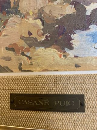 Cuadro de CASAÑÈ PUIG