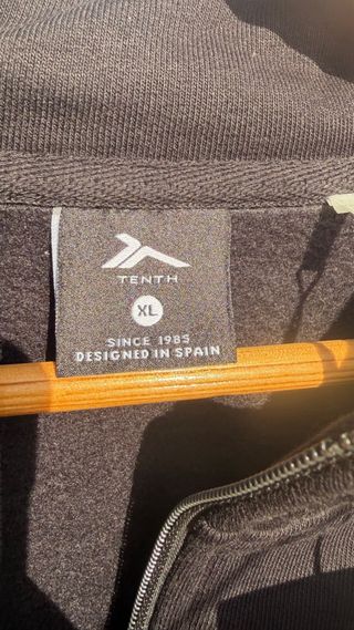 Sudadera Tenth Mujer XL Media Cremallera