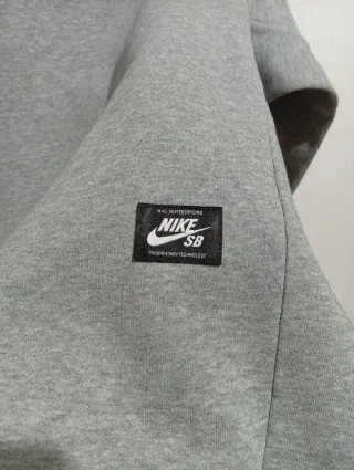 Sudadera con capucha Nike SB Gris Talla S