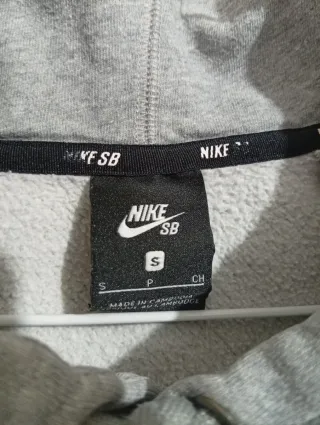 Sudadera con capucha Nike SB Gris Talla S