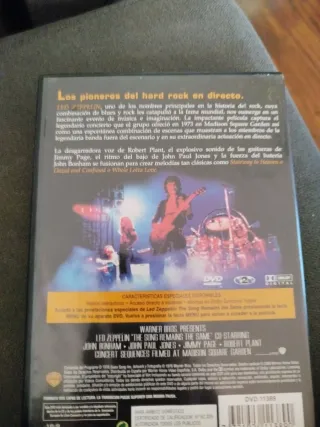 DVD Led Zeppelin The Song Remains The Same