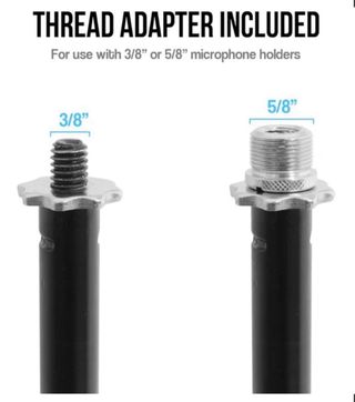 Soporte Micrófono Tiger Base Redonda