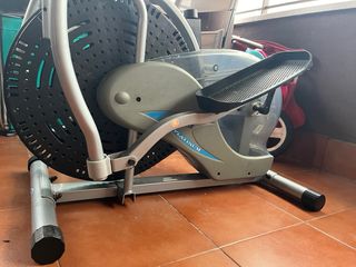 Bicicleta Estática Elíptica Gris
