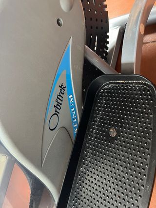 Bicicleta Estática Elíptica Gris