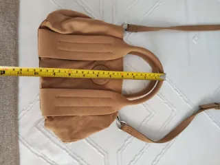 Bolso de mano y bandolera marrón