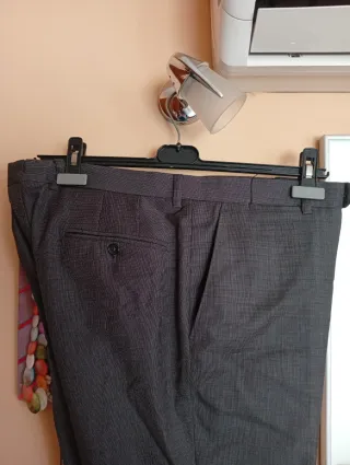 Traje Massimo Dutti Gris