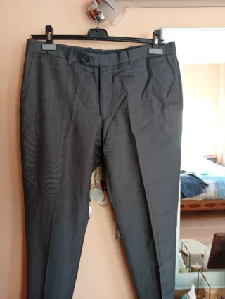 Traje Massimo Dutti Gris