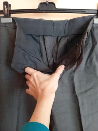 Traje Massimo Dutti Gris