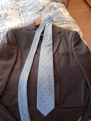 Traje Massimo Dutti Gris