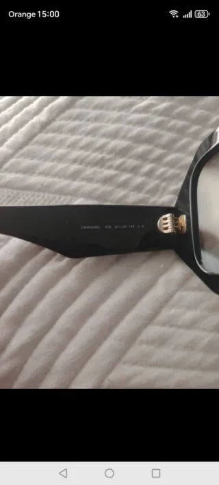 Gafas Loewe Negras Impecables