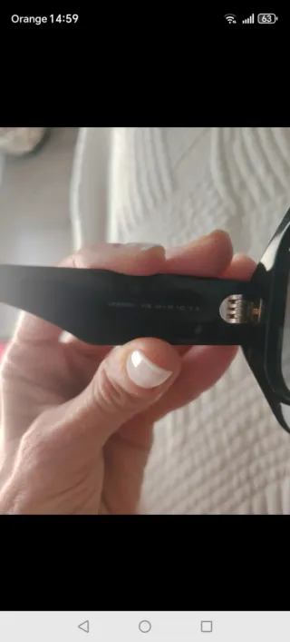 Gafas Loewe Negras Impecables