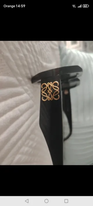 Gafas Loewe Negras Impecables