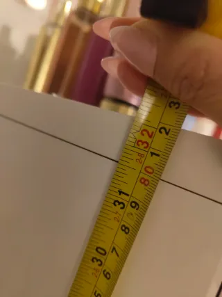 Cómoda blanca de 3 cajones