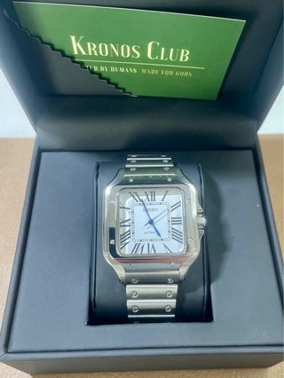 Seiko Mod Cartier Santos