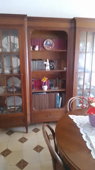 Mobile vintage anni 50/60 legno e vetro