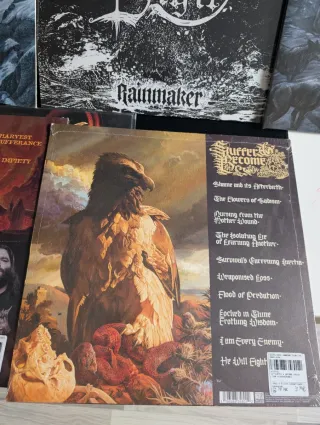 Vitriol Suffer & Become LP Vinilo nuevo