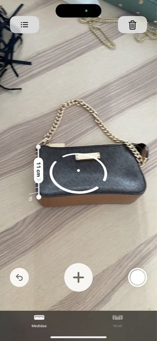 Bolso Michael Kors Original Marrón Dorado