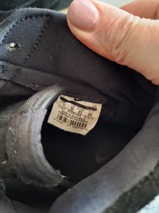 Scarpe Nike alte nere