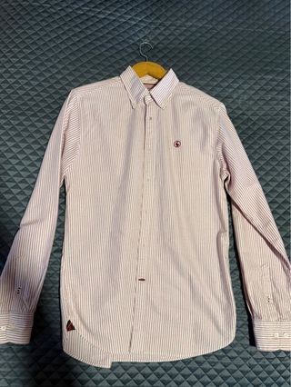 Camisa El Ganso Rayas Rosas y Blancas