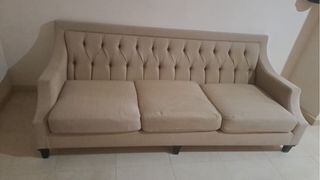 Sofá de 3 plazas tapizado