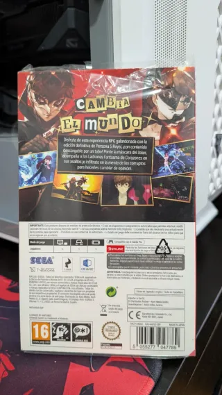 Persona 5 Royal Steelbook Switch PAL España