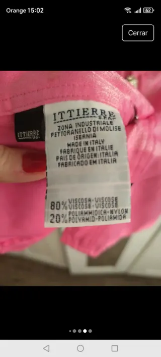 Camisa Versace Rosa y Dorada