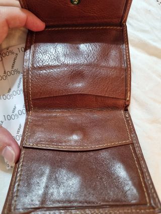 Portafogli BARRY HOWARD vera pelle marrone