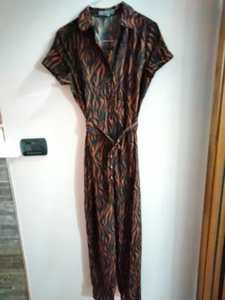 Jumpsuit stampa animalier