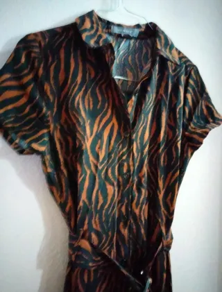 Jumpsuit stampa animalier