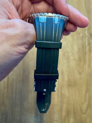 NEGOCIABLE!! Reloj LOTUS Negro/Plateado NUEVO