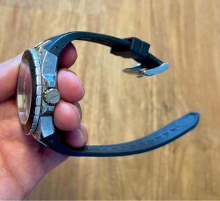 NEGOCIABLE!! Reloj LOTUS Negro/Plateado NUEVO