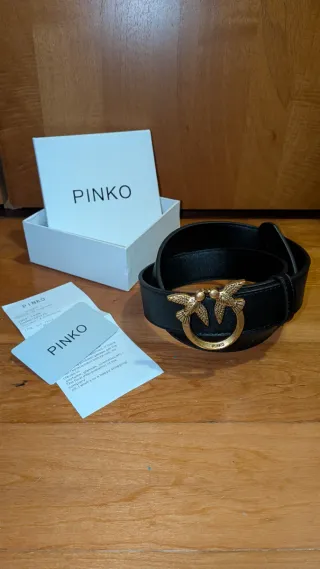 Cintura Pinko con fibbia oro
