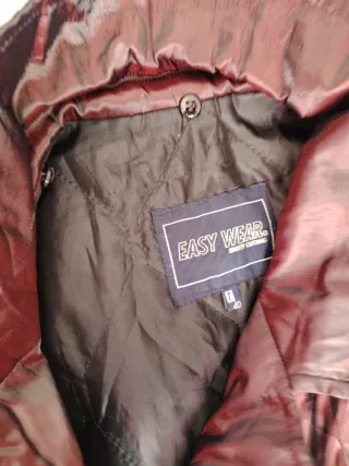 Chaqueta vino tinto cordón mujer talla M pide medi