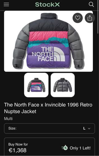 The North Face x Invincible 1996 Retro Nuptse