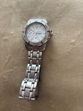 Reloj Casio Edifice Cronógrafo Plata