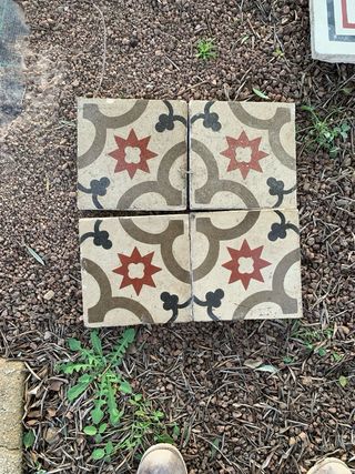 Baldosas hidráulicas decorativas