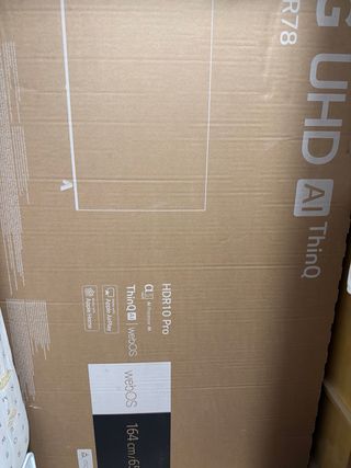 LG UHD 65” 4K – ESTADO IMPECABLE – 3 AÑOS DE GARAN