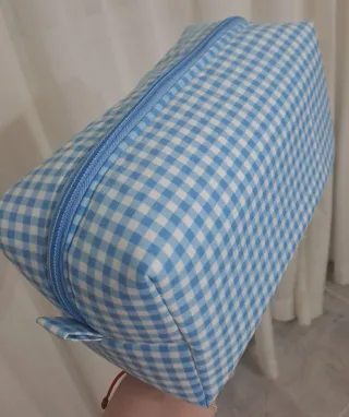 Neceser hecho a mano floral