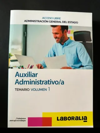 Temario Auxiliar administrativo/a
