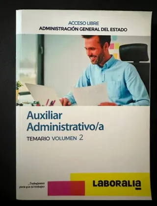 Temario Auxiliar administrativo/a