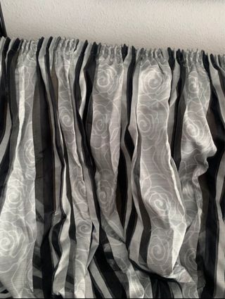 Cortina hecha a mano 1.82x2.30