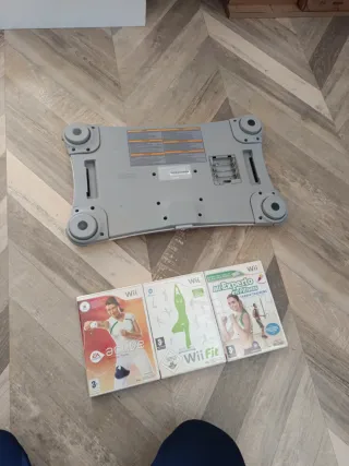Tabla Wii Balance + 3 Juegos