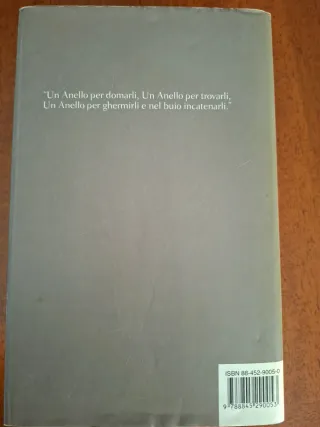 Signore Degli Anelli ( in italiano)