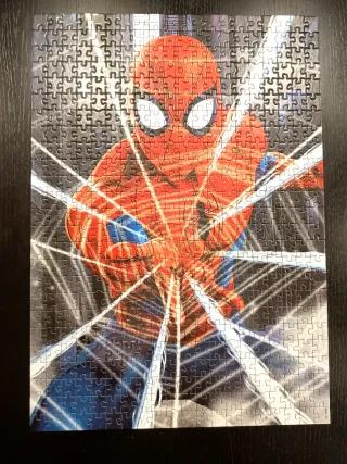 Lote 4 Puzzles Potter Spiderman Monaco Perritos