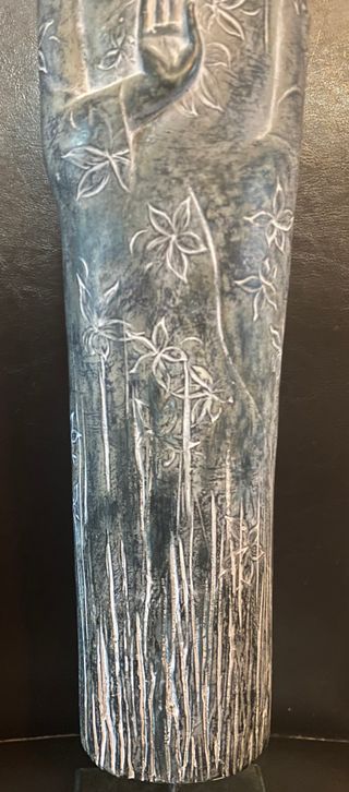 Buda hecho en resina.