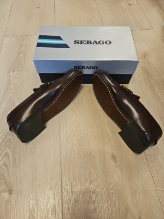 Mocasines Sebago Marrones Hombre.